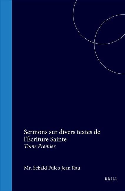 Knjiga Sermons Sur Divers Textes de l'Écriture Sainte 