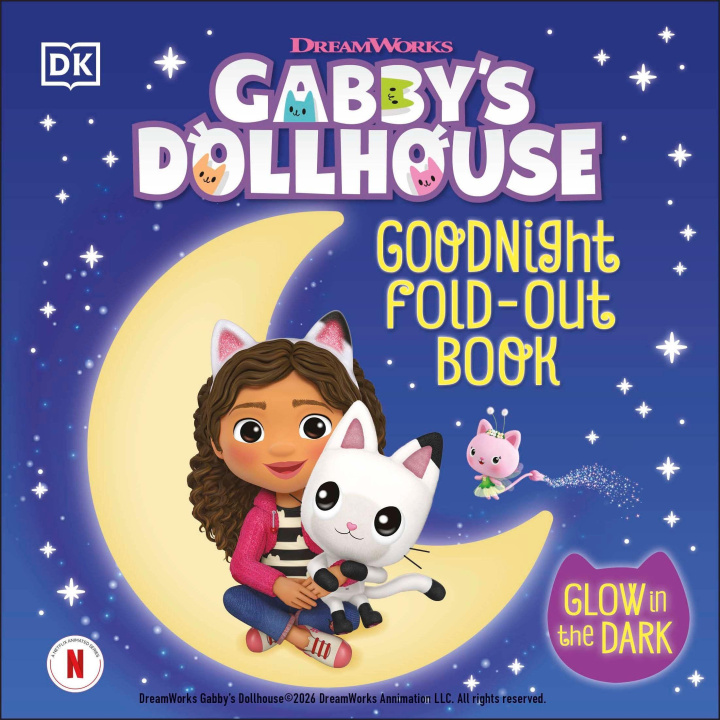 Knjiga Gabby's Dollhouse Goodnight Fold-Out Book DK