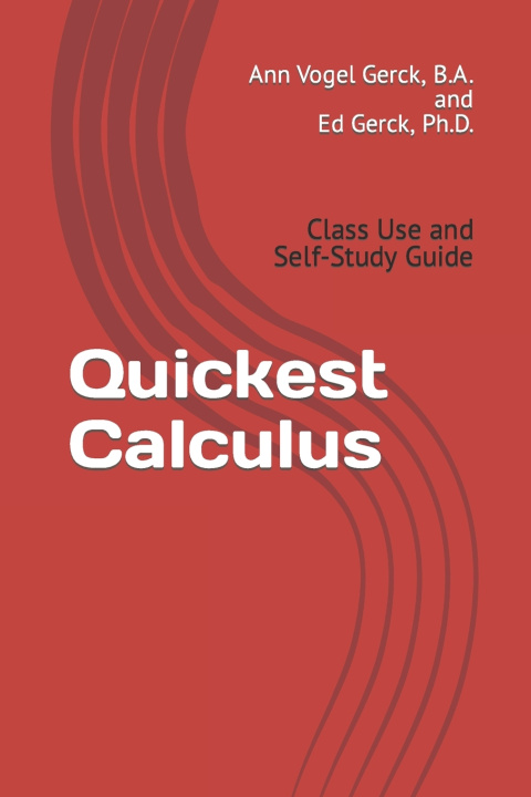 Book Quickest Calculus Ann Vogel Gerck