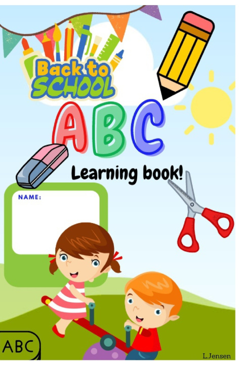 Kniha ABC Learning book L. Jensen