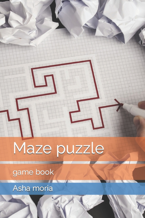 Kniha Maze puzzle Asha moria
