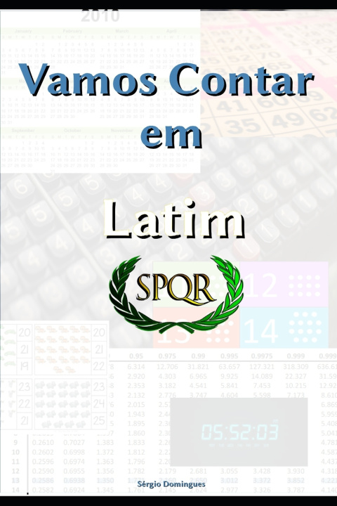 Книга Vamos Contar em Latim Sérgio Domingues