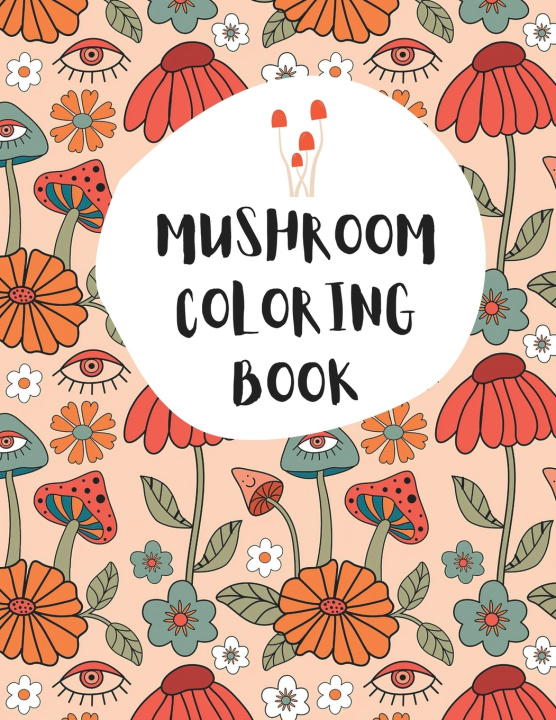 Knjiga Mushroom Coloring Book Ab Eerie