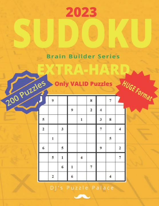 Книга EXTRA-HARD SUDOKU 2023 D. Gowans