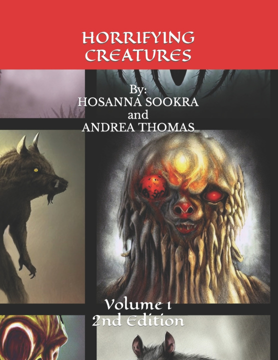 Kniha Horrifying Creatures Andrea Thomas