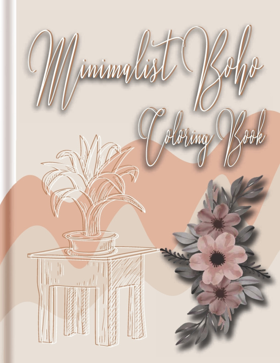 Книга minimalist boho coloring book Walter Gillette