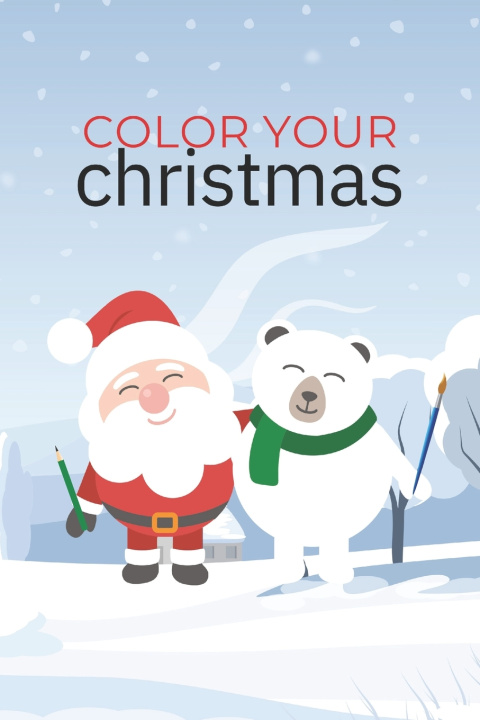 Kniha Color your christmas Valerio Mancini