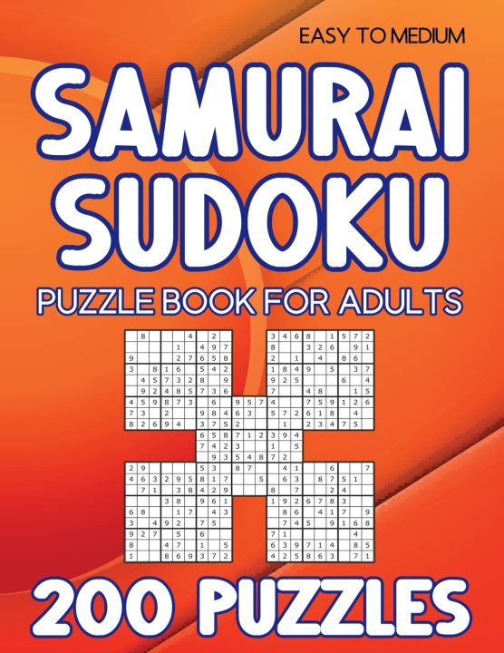 Knjiga Samurai Sudoku puzzle book for adults Jackson Beckett