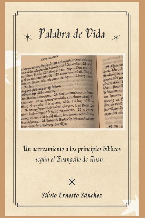 Knjiga Palabra de Vida Silvio Ernesto Sanchez