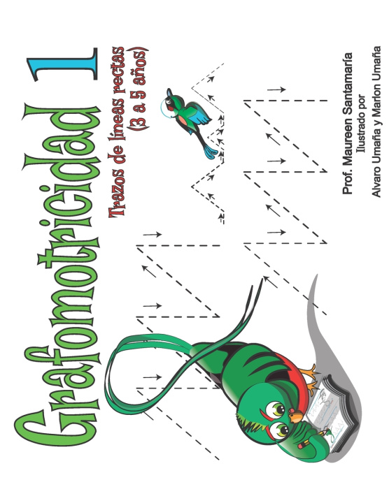 Книга Grafomotricidad 1 Alvaro Umaña