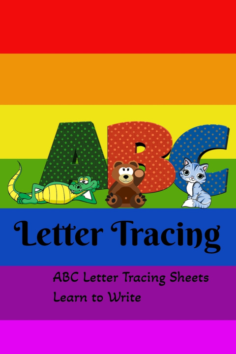 Book ABC Tracing Letters Samone Avery