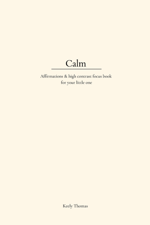 Book Calm Keely Thomas