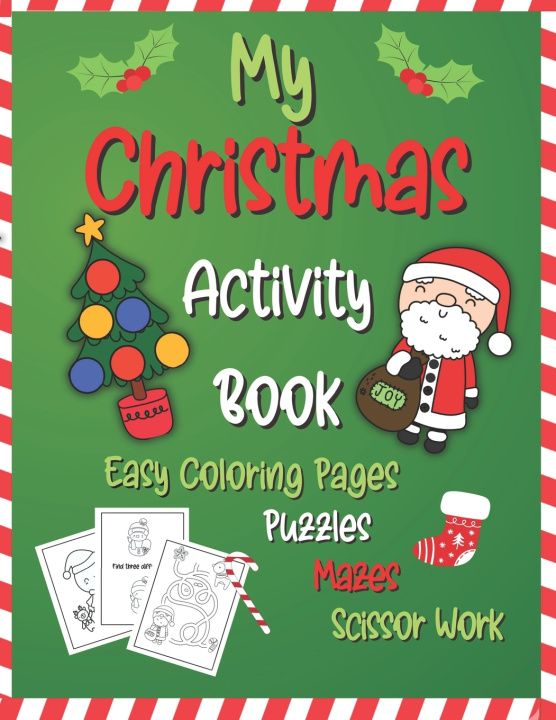 Kniha My Christmas Activity Book deni hg Weber PsyD
