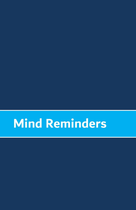 Kniha Mind Reminders C. A. Dorman