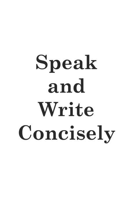 Kniha Speak and Write Concisely Charles Cox