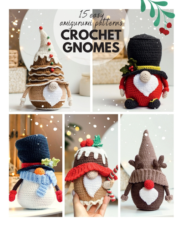 Livro Сrochet gnome patterns Mariia Ermolova