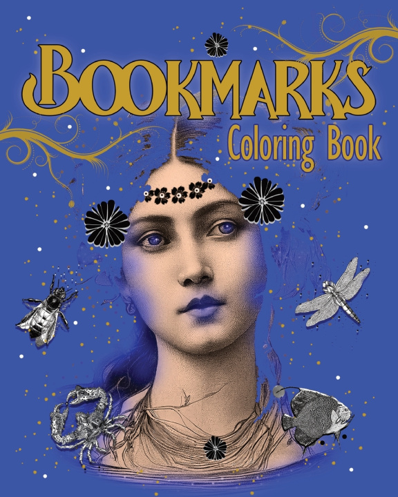 Book Bookmarks Coloring Book LR Uttich Designs
