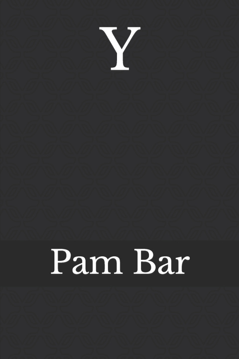 Kniha Y Pam Bar
