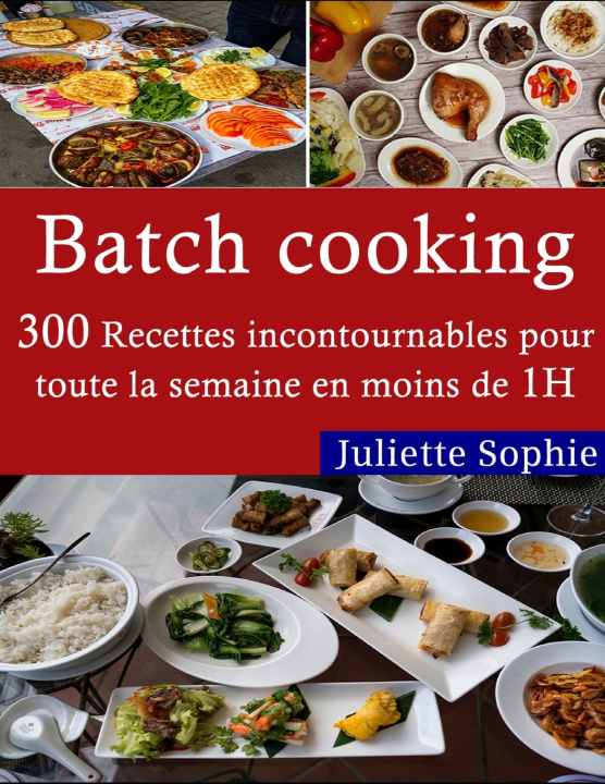 Kniha Batch cooking Juliette Sophie