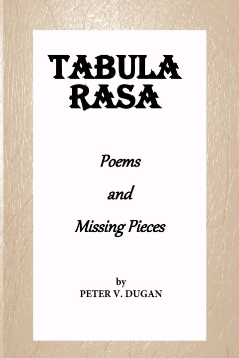 Kniha Tabula Rasa Peter V Dugan