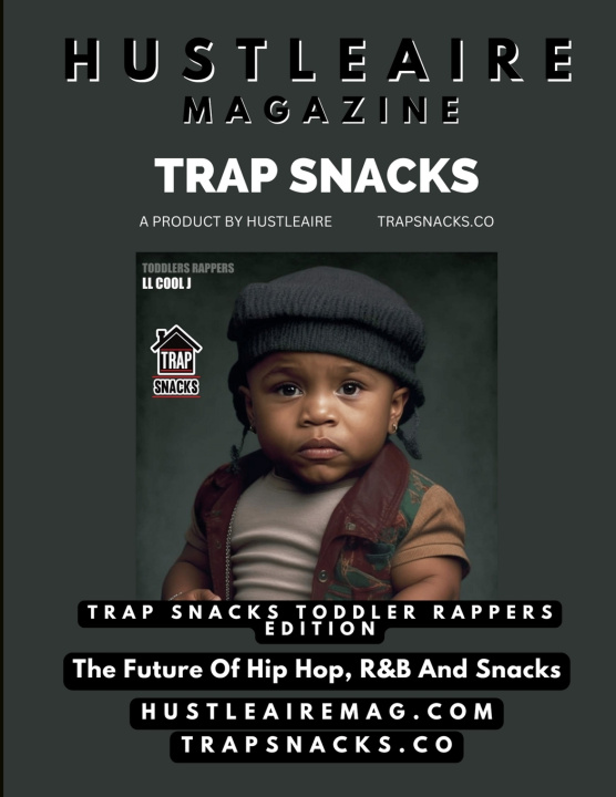 Kniha Hustleaire Magazine Trap Snacks Toddler Rappers Edition Gil Finkelstein