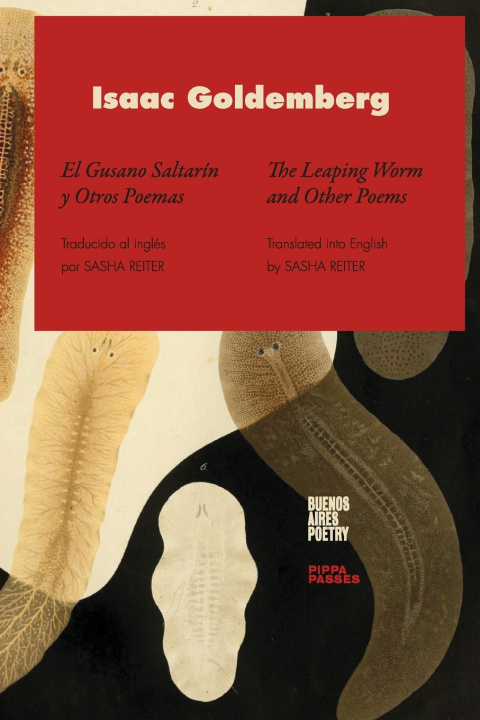 Knjiga El gusano saltarín y otros poemas Isaac Goldemberg