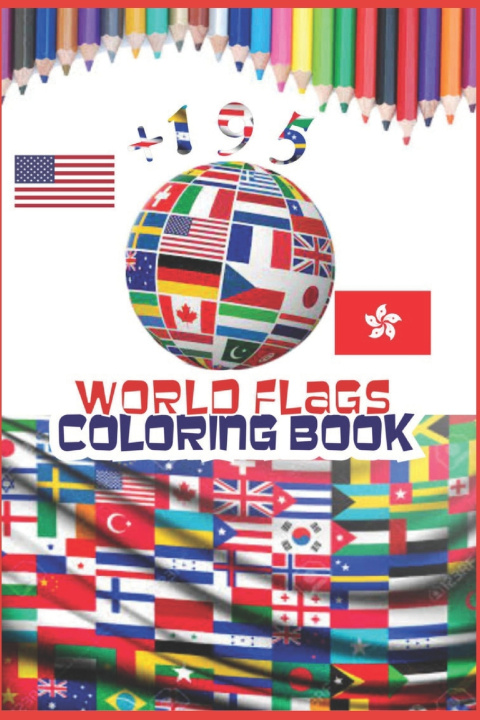 Βιβλίο World Flags Coloring book Dr. Jeffrey Grey