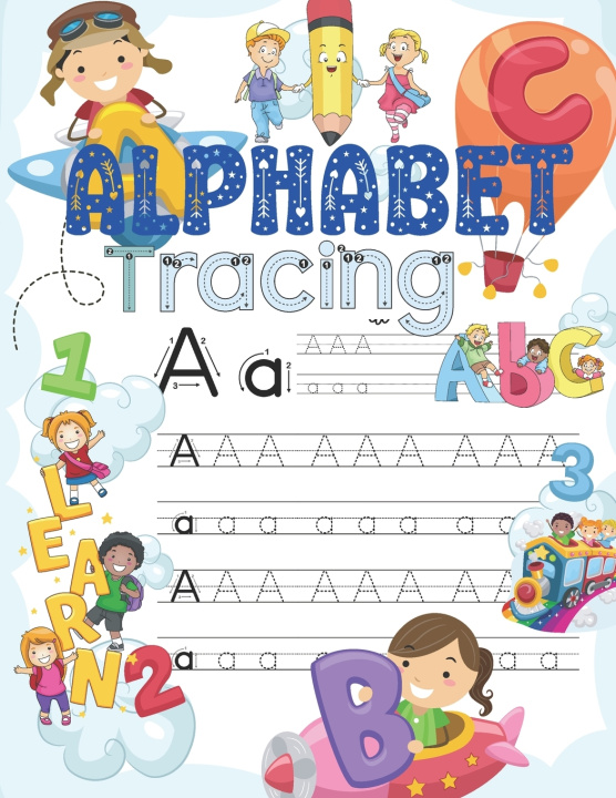 Book Alphabet Tracing A. Grace
