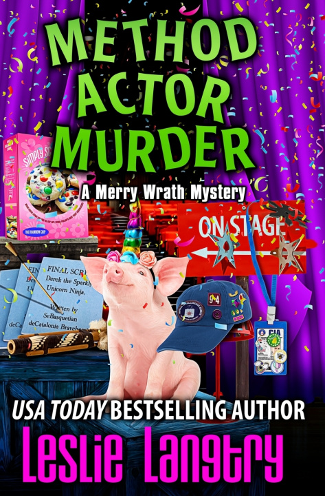 Knjiga Method Actor Murder Leslie Langtry