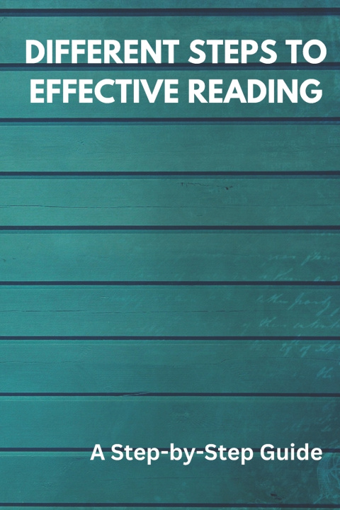 Book DIFFERENT STEPS TO EFFECTIVE READING Johnson Lawrence