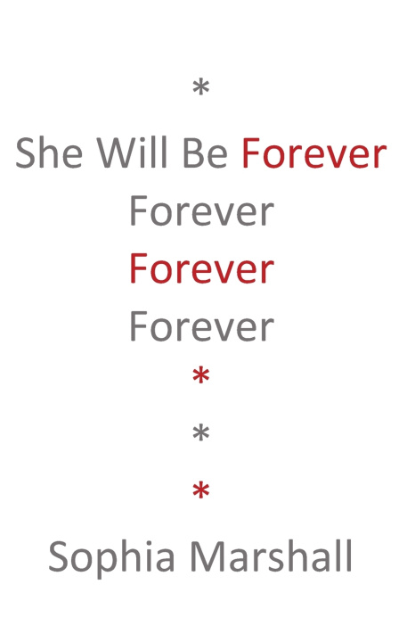 Book She Will Be Forever Sophia Marshall