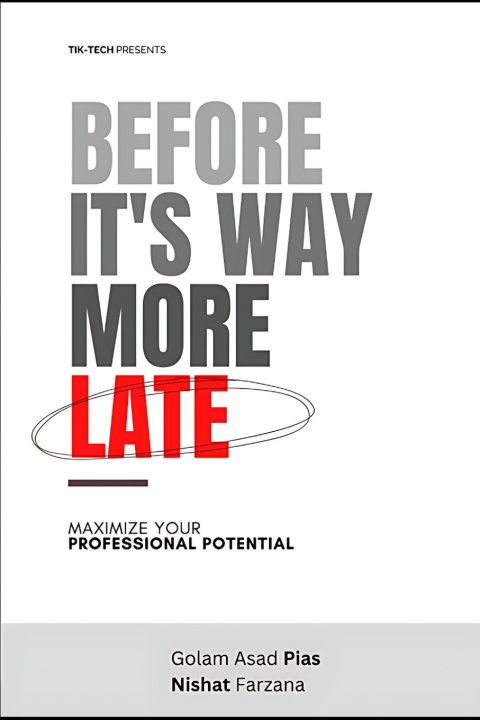 Книга Before it's way more late Nishat Farzana