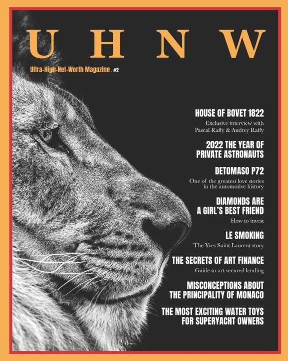 Knjiga UHNW Magazine . Spring/Summer 2022 edition Zsolt Szemerszky