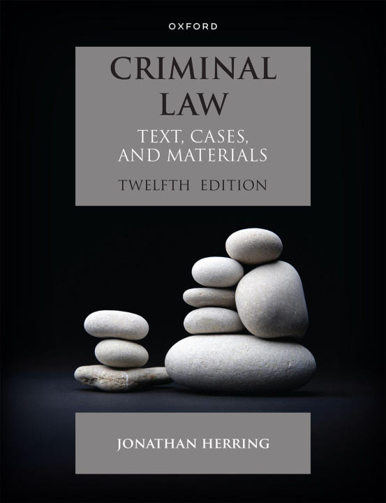 Книга Criminal Law Jonathan Herring
