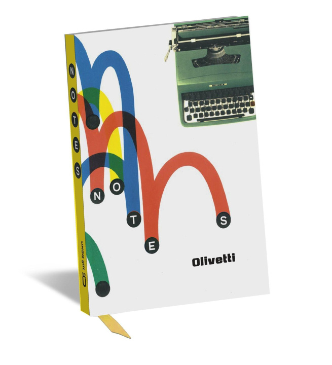 Kniha Olivetti Journal: Notes in Yellow Olivetti