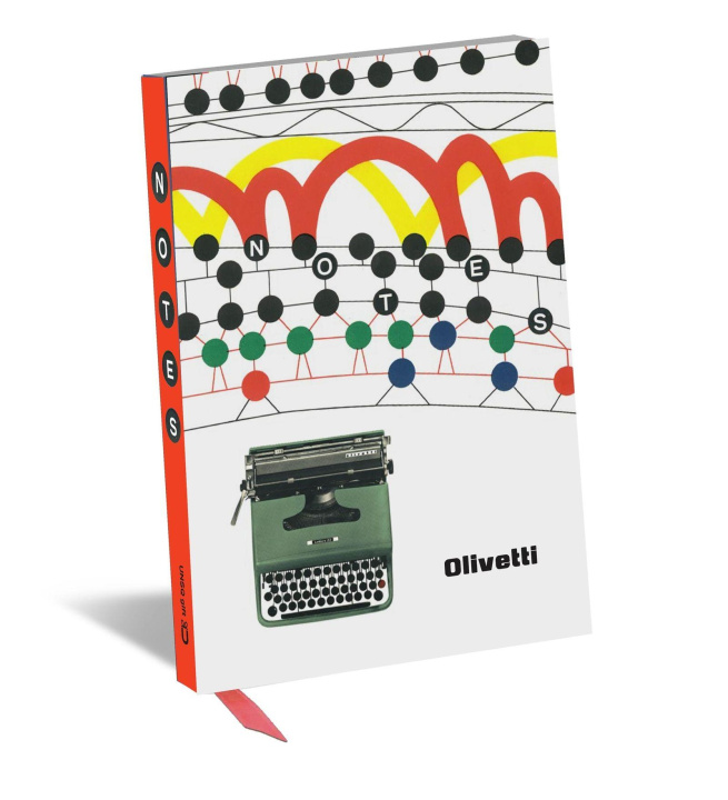 Kniha Olivetti Journal: Notes in Red Olivetti