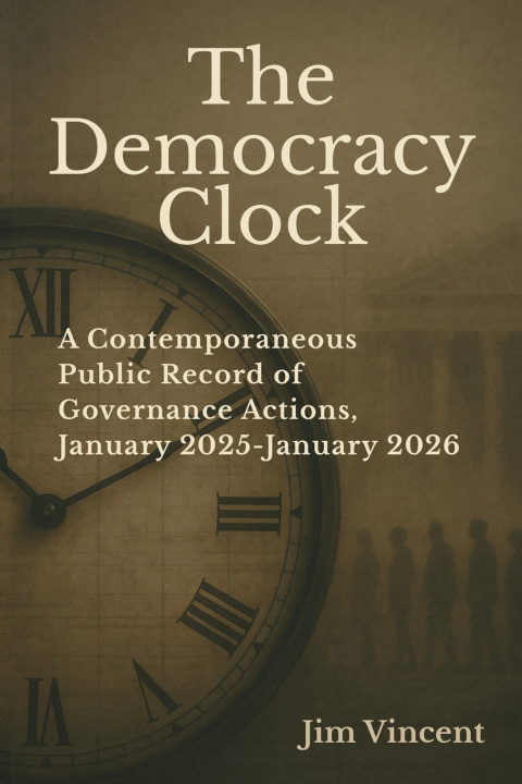 Kniha The Democracy Clock Jim Vincent