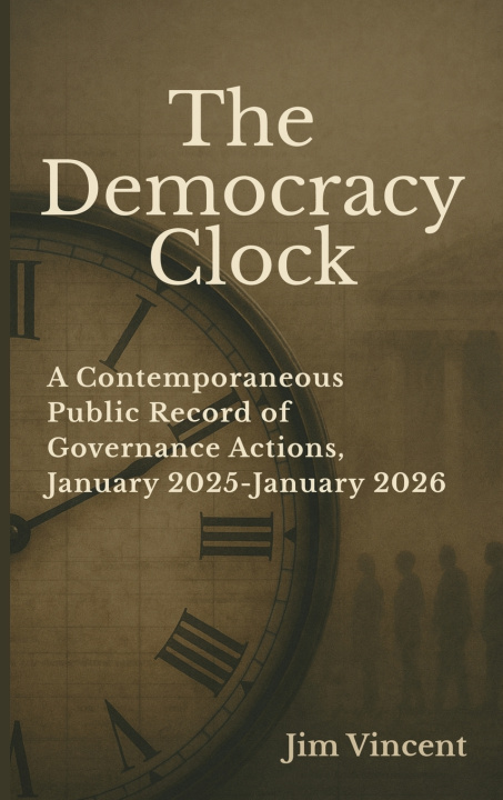 Kniha The Democracy Clock Jim Vincent