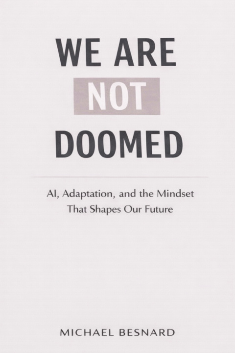 Kniha We Are Not Doomed Michael Besnard