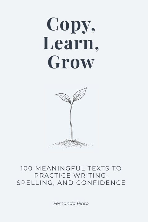 Knjiga Copy, Learn, Grow Fernanda Pinto