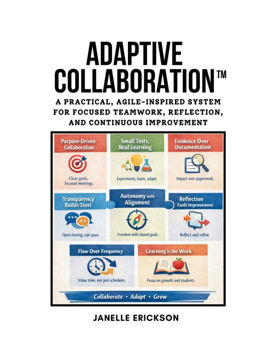 Kniha Adaptive Collaboration Guidebook Janelle Erickson