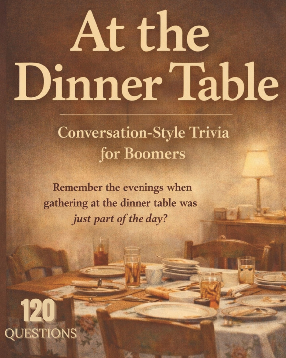 Kniha At the Dinner Table Pen Page Purpose Publishing