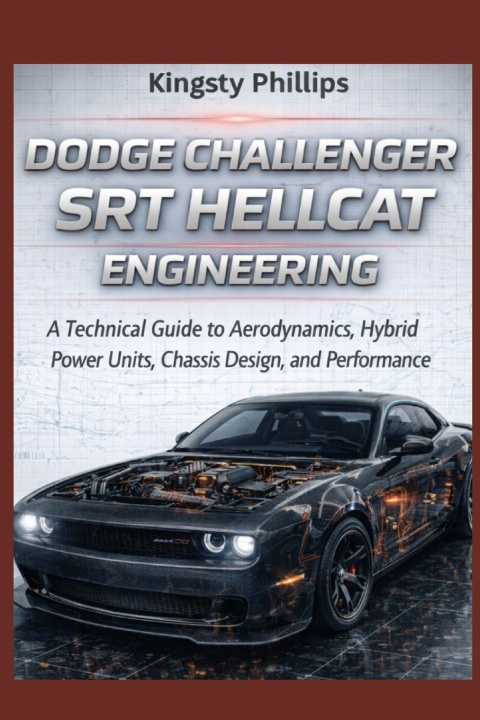 Kniha Dodge Challenger SRT Hellcat Engineering Kingsty Phillips