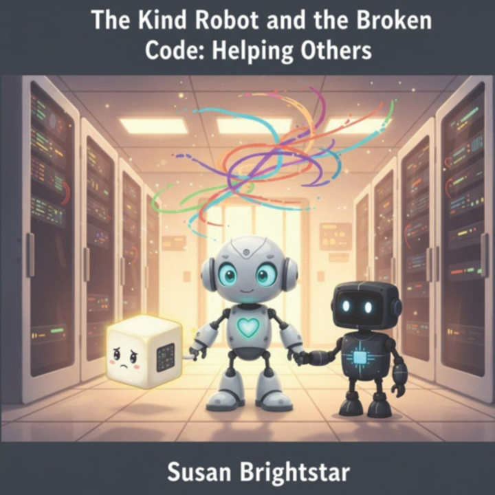 Kniha The Kind Robot and the Broken Code Susan Starbright