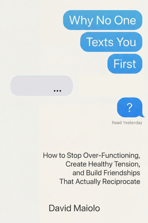 Kniha Why No One Texts You First David Maiolo