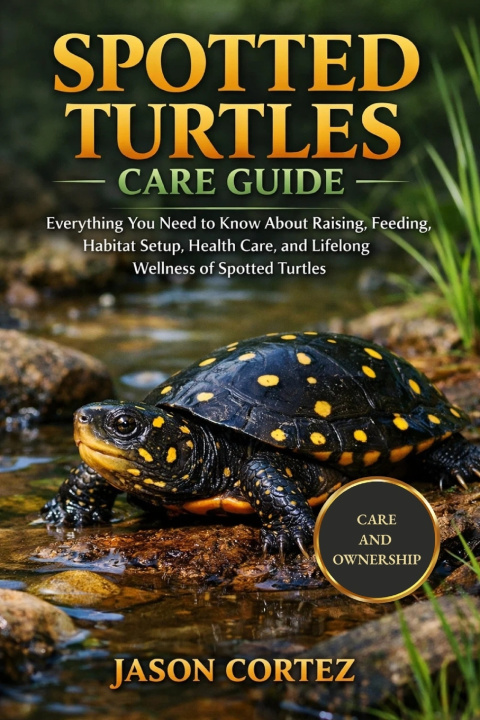 Book SPOTTED TURTLES CARE GUIDE JASON CORTEZ