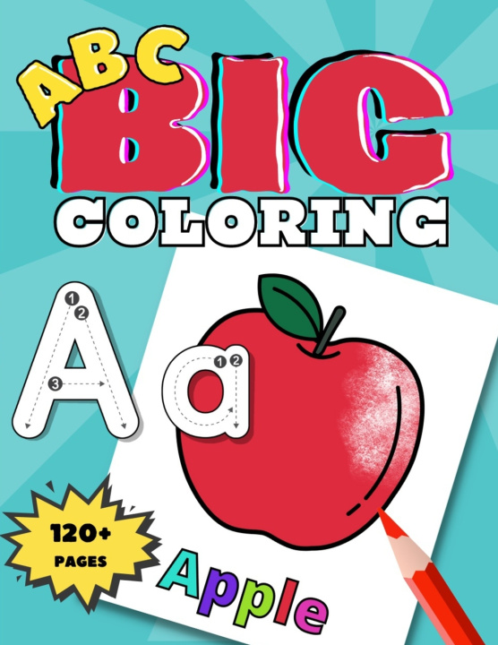 Kniha ABC BIG Coloring zuzira books