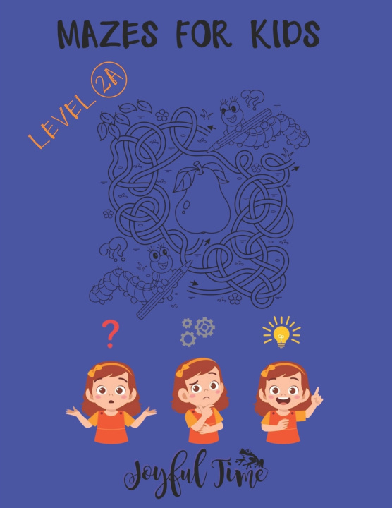 Book Mazes for kids - Level 2A Joyful Time