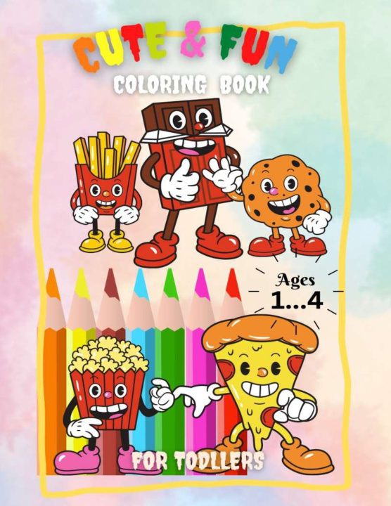Book cute & fun coloring book ArtmeM ArtmeM