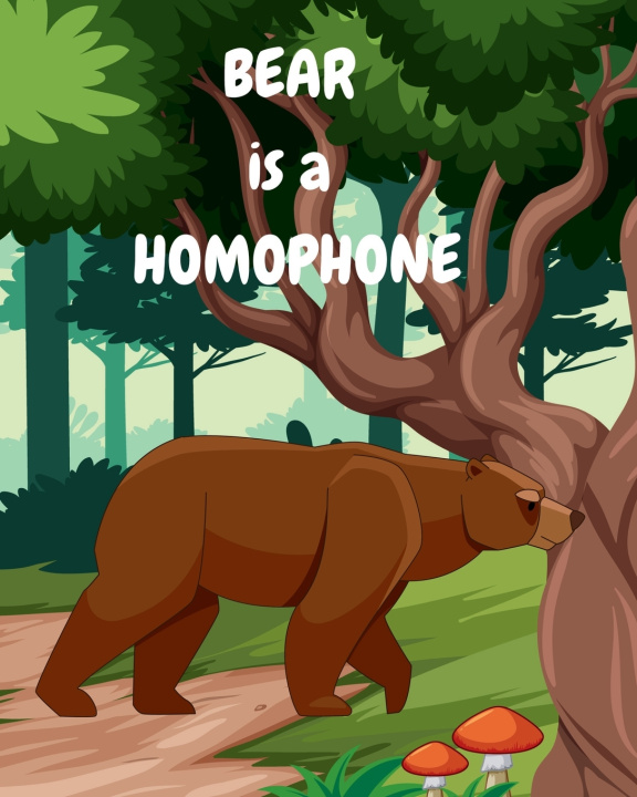 Kniha Bear is a Homophone Sherry Sofich